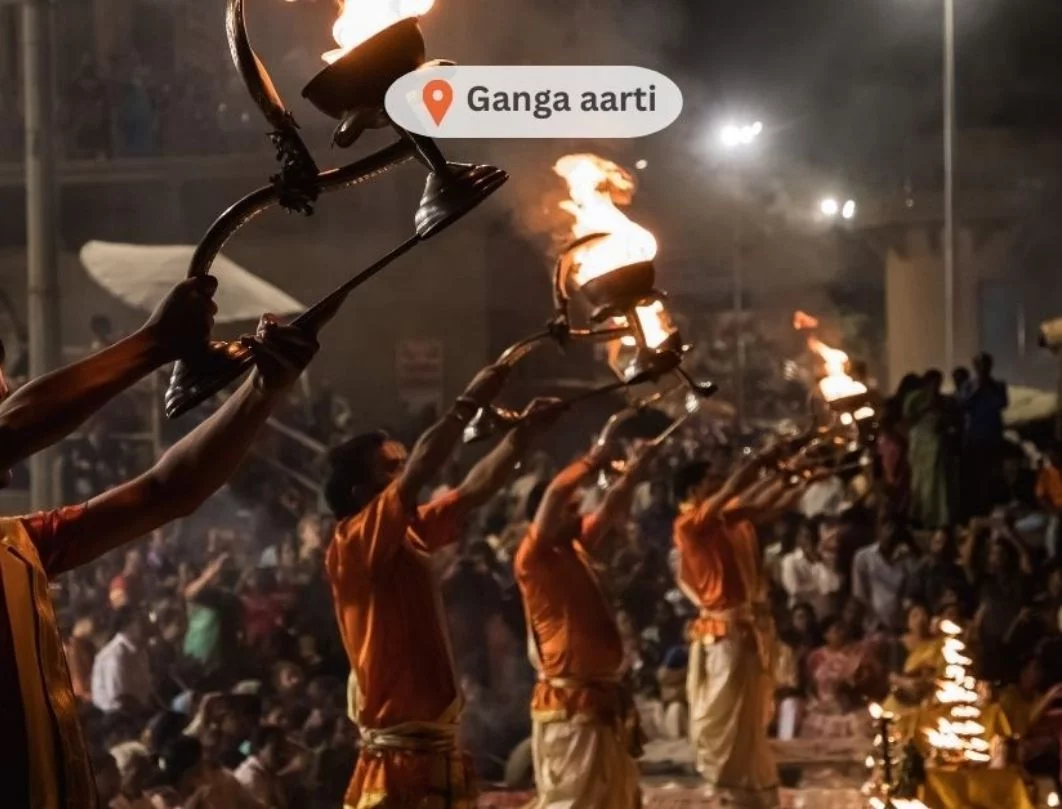 ganga aarti varanasi 2 — high-quality image.