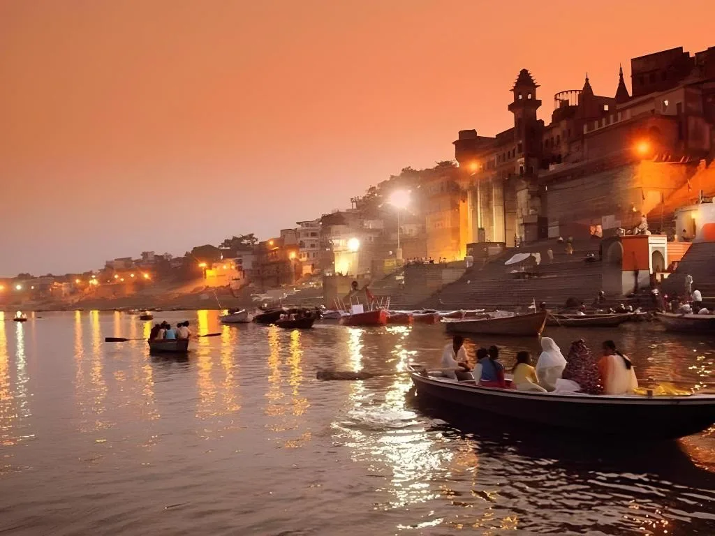 Evening Ganga Aarti Boat Group Booking Varanasi