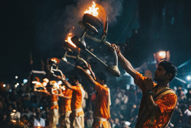 Hidden Ghats in Varanasi During Shravan