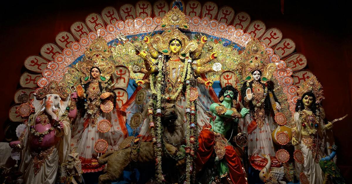 durga puja varanasi pandals 2025 | TripCosmos.co