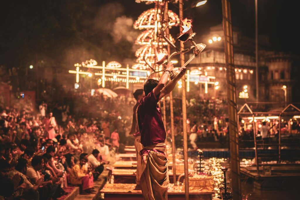 Ganga Aarti in Varanasi A Spiritual Experience from Gujarat