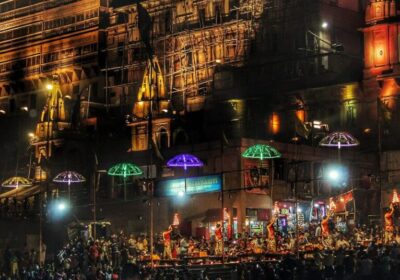Ganga Aarti in Varanasi A Spiritual Experience from Gujarat