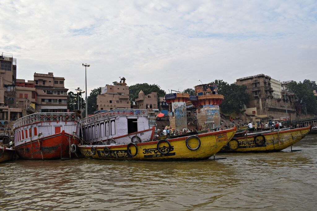 Varanasi Ghat Walking Route