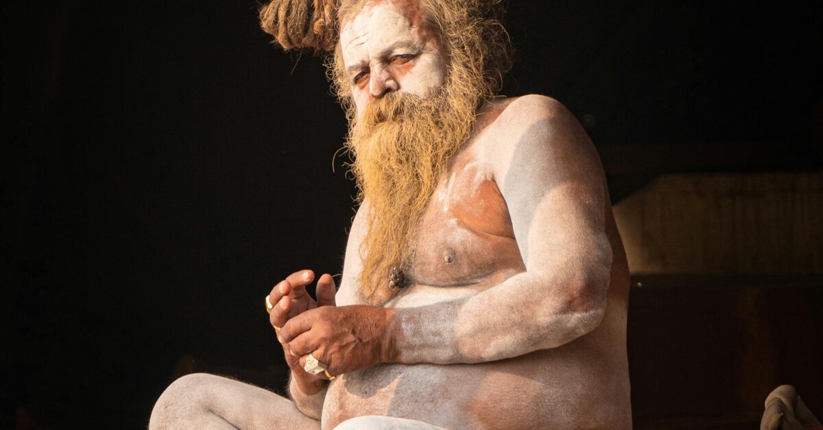 Camp in Magh Mela 2026. — high-quality image