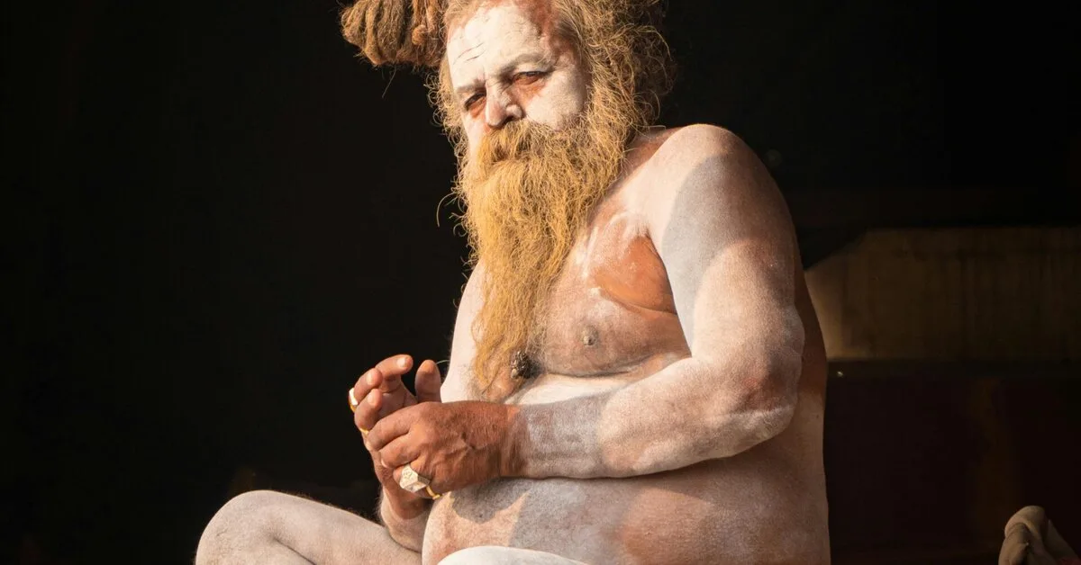Camp in Magh Mela 2026. — high-quality image