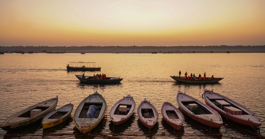 Ghats of Varanasi Sunrise Views in Varanasi