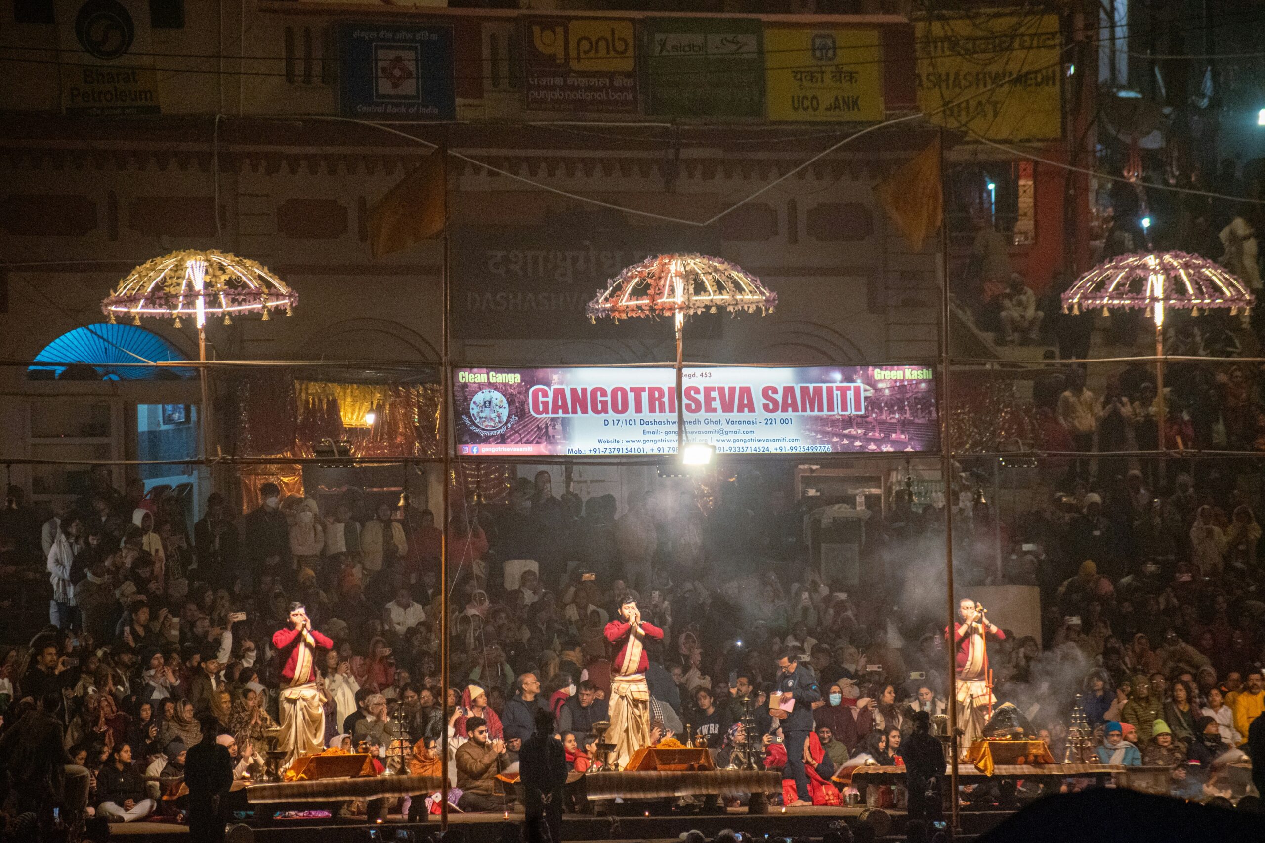 Ganga Aarti Best Viewing Points